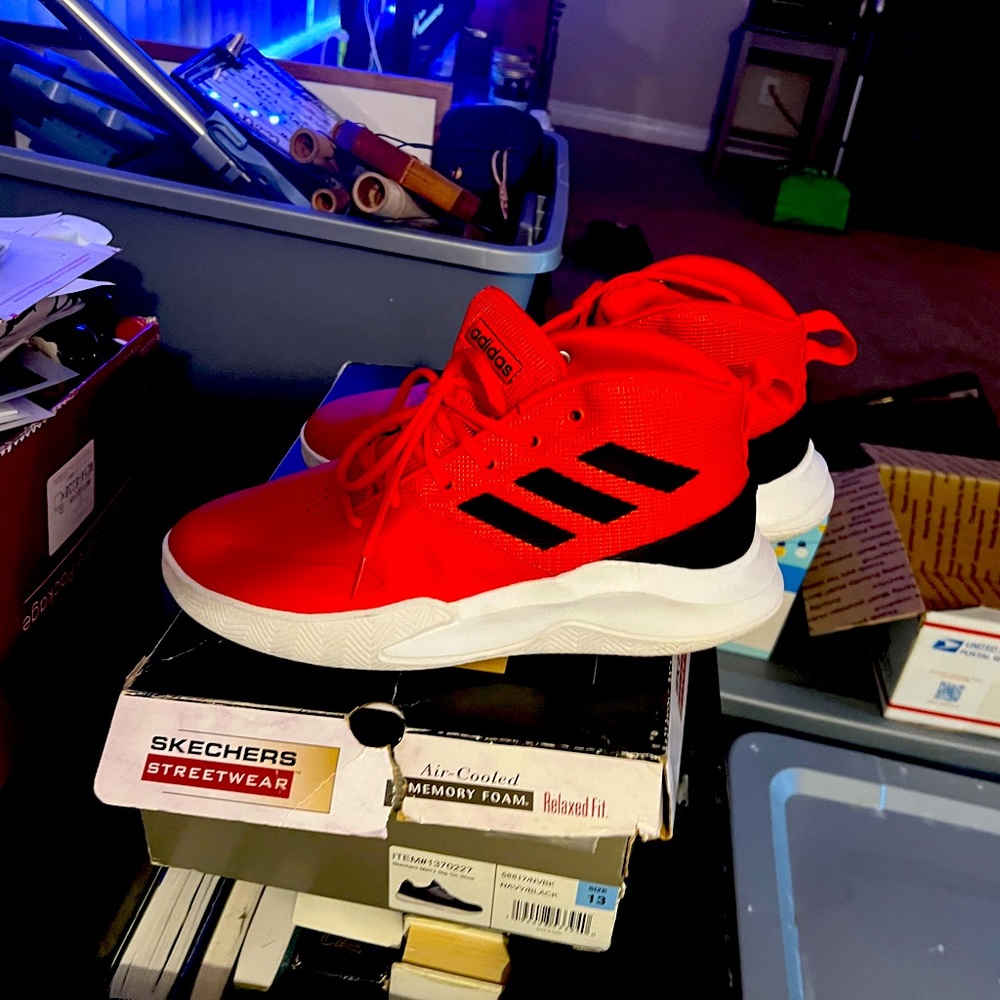 Red Adidas